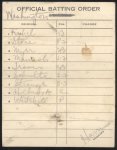 Harris, Bucky Signed 8-25-35 Line-up card Front.jpg