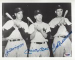 JOE DIMAGGIO MICKEY MANTLE TED WILLIAMS 8X10 PSA.jpg