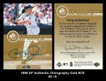 1999 SP Authentic Chirography Gold #CR.jpg