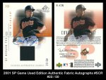 2001 SP Game Used Edition Authentic Fabric Autographs #SCR.jpg