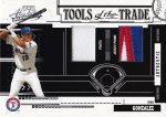 Juan Gonzalez 2005 Absolute Memorabilia Tools of the Trade Swatch Double Prime Black Rangers #d .jpg