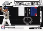 Juan Gonzalez 2005 Absolute Memorabilia Tools of the Trade Swatch Double Prime Black Rangers #d .jpg