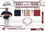 Juan Gonzalez 2005 Absolute Memorabilia Tools of the Trade Swatch Triple Prime Red #d 25 of 25 (.jpg