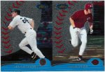 2000 Topps Finest 2-card uncut panel (Tino Martinez and Adam Dunn) FRONT.JPG