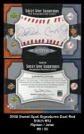 2005 Sweet Spot Signatures Dual Red Stitch #RJ.jpg