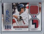 Madrigal 2014 Panini EEE USA 18U Dual Game Jersey Prime Signatures 2-5 Front.jpg