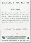 2010 Topps National Chicle Artist Proof Artist Autograph #100, 07 of 10 (signed by Ken Branch) B.jpg