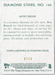 2010 Topps National Chicle Artist Proof Artist Autograph #100, 07 of 10 (signed by Ken Branch) B.jpg