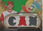 2017 Topps Triple Threads WBC Relics Emerald #WBCR-FF Freddie Freeman.jpeg