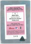 2006 Bowman Magenta Printing Plate #11, 1 of 1 BACK.jpg