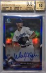 Buehler Bowman Chrome Blue Refractor Auto BGS.JPG