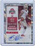 Braxton Miller 2016 Panini Contenders College Ticket Autograph Cracked Ice White jersey.jpg