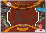 2007 Upper Deck Sweet Spot Signatures Glove Leather Green Ink #SS-AD, 1 of 1 FRONT.jpg