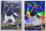 Tatis Topps Finest RC Blue Ref Auto.JPG