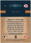 2005 Donruss Prime Patches Next Generation (Team Logo Patch, Number Patch) #NG-4, 28 of 50 BACK.jpg