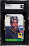 Barry Bonds 87 Donruss SGC 8 front.jpg