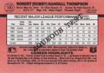 1990 Donruss Aqueous Test Thompson(Back).jpg