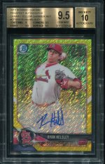 2018 Bowman Chrome Prospects Canary Yellow Refractor Autograph.jpg