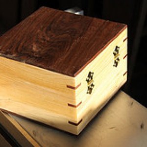 Holds 40 BGS Slabs
Spalted Maple/Walnut
