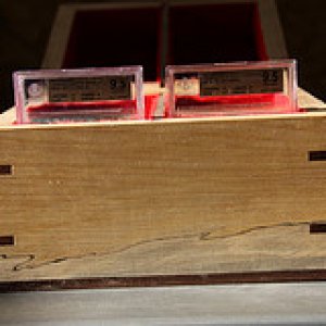 Holds 40 BGS Slabs
Spalted Maple/Walnut