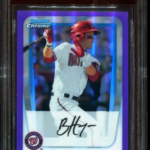 2011 Bowman Chrome-Bryce Harper PURPLE REFRACTOR /700