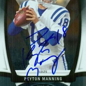 Peyton Manning 2009 Certified