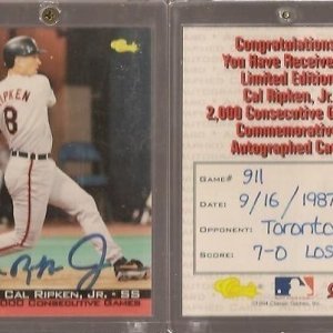 1994 Classic 2000 Games Auto0911.jpg