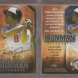 2014 Leaf Ripken Legacy Ironman Autograph IM13.jpg