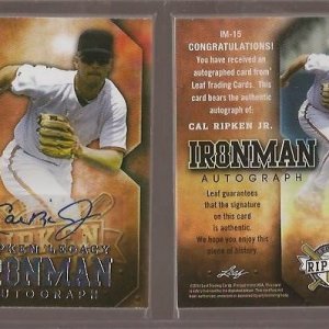 2014 Leaf Ripken Legacy Ironman Autograph IM15.jpg