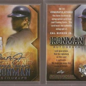 2014 Leaf Ripken Legacy Ironman Autograph IM16.jpg