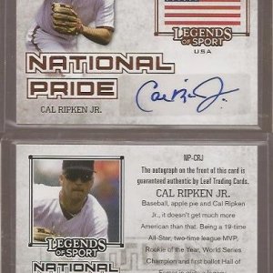 2015 Leaf Legends of Sport National Pride NP-CR1.jpg