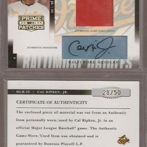 2005 Prime Patches Autograph MLM36 X1.jpg