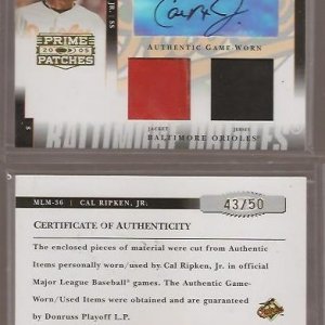 2005 Prime Patches Autograph MLM36 X2.jpg