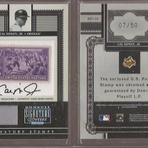 2005 Donruss Signature Stamps-Auto Centennial SST-10Material.jpg