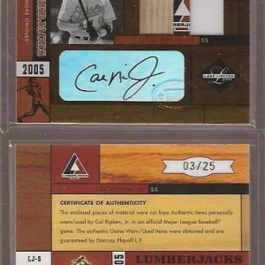 2005 Leaf Limited Lumberjacks LJ-5Auto.25 Combo.jpg