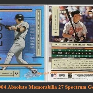 2004 Absolute Memorabilia 27Spectrum Gold-50.50.jpg