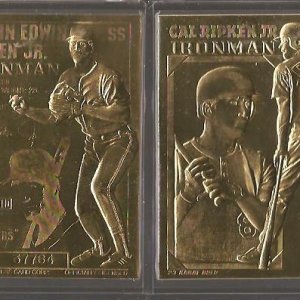 1995 Bleachers 23K Gold Card - Ironman #37764.jpg
