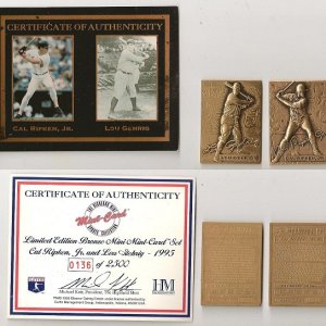 1995 Highland Mint Bronze Mini BB Cards.0136.jpg