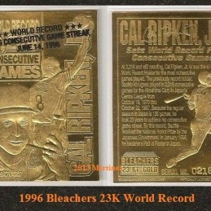 1996 Bleachers 23K World Record.jpg