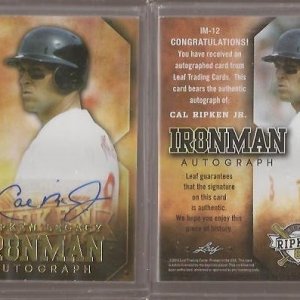 2014 Leaf Ripken Legacy Ironman Autograph Gold IM12.20.jpg