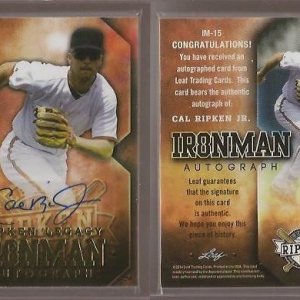 2014 Leaf Ripken Legacy Ironman Autograph Gold IM15.20.jpg