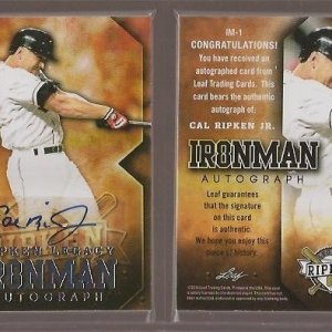 2014 Leaf Ripken Legacy Ironman Autograph IM01.jpg