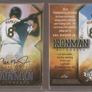 2014 Leaf Ripken Legacy Ironman Autograph IM05.jpg