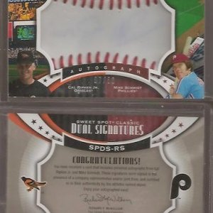 2007 Sweet Spot Classic Dual Signatures Red Stitch - Blue Ink RS.jpg