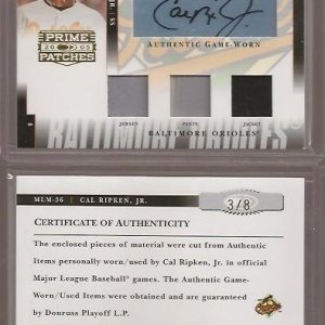2005 Prime Patches Autograph MLM36 X3.jpg