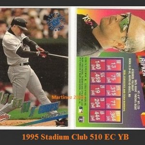 1995 Stadium Club 510 EC YB.jpg