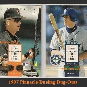 1997 Pinnacle Inside Dueling Dugouts.jpg