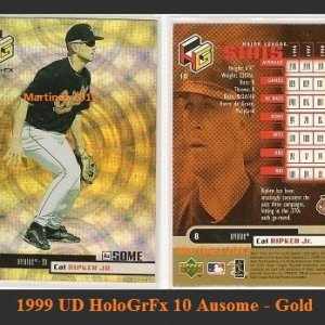 1999 UD Hologrfx 10Ausome Yellow.jpg