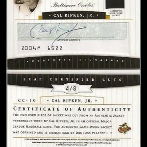 2004 Leaf Certified Cuts Auto Green CC-10Jkt.jpg