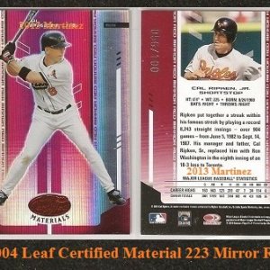 2004 Leaf Certified Materials 223Red.jpg